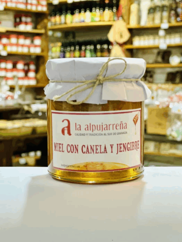 La Alpujarreña Miel con Canela y Jengibre