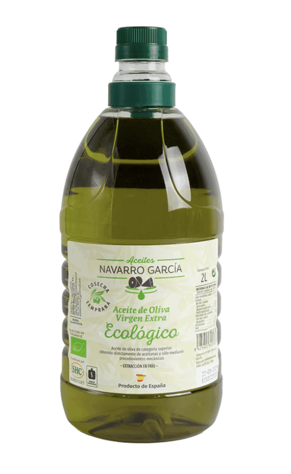 Olive oil - Navarro Garcia - Organic Extra Virgin Olive Oil from the early harvest 2L
